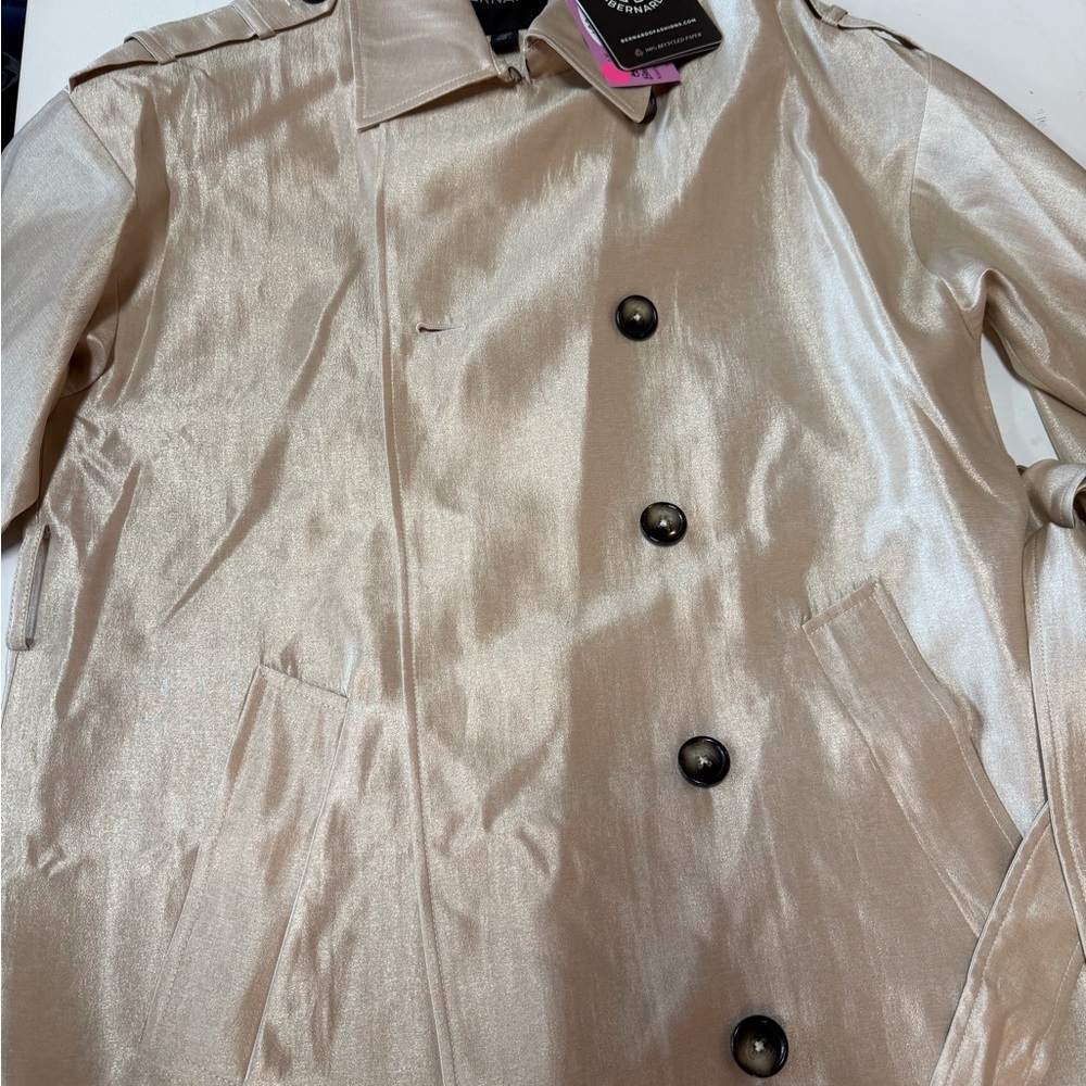 Gerard Darel Champagne Trench Coat - Picture 3 of 9